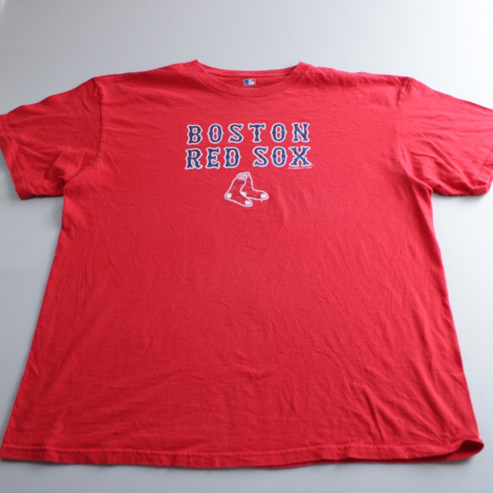 Boston Red Sox MLB Genuine Merchandise Red T-Shirt Mens XL Graphic Tee Pro Ball